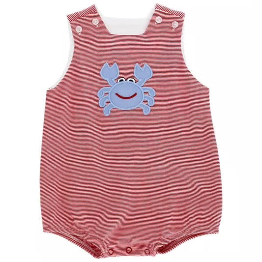 Crab Knit Infant Bubble, Bailey Boys