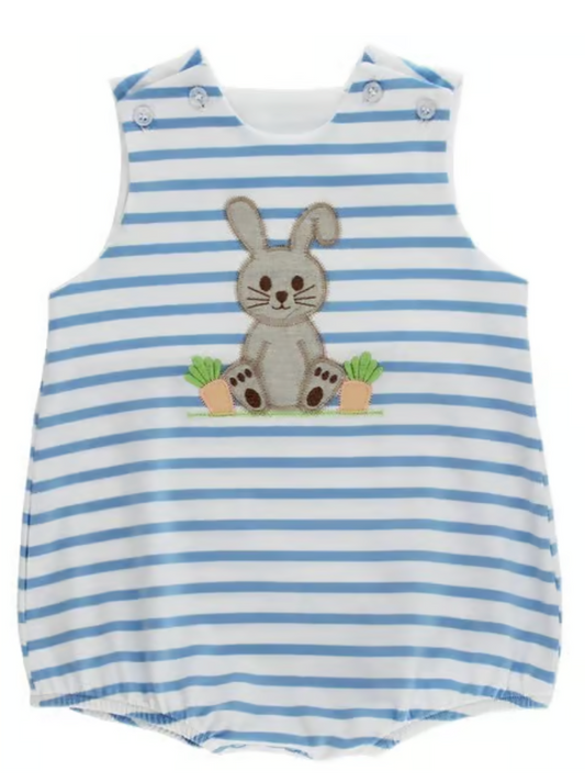 Bashful Bunny Knit Infant Bubble, Bailey Boys